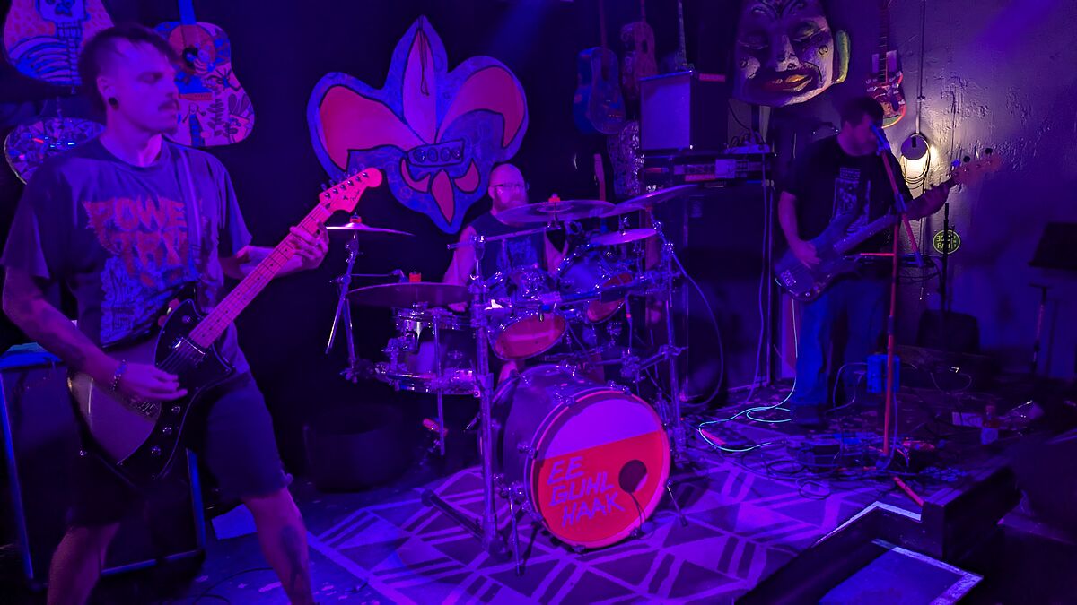 EEGUHLHAAK performing live at Sidebar on Friday, September 4, 2026