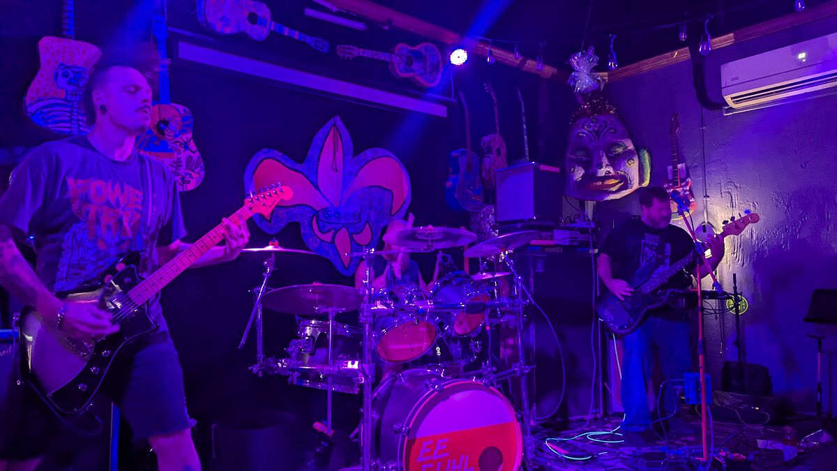 EEGUHLHAAK performing live at Sidebar on Friday, September 4, 2026