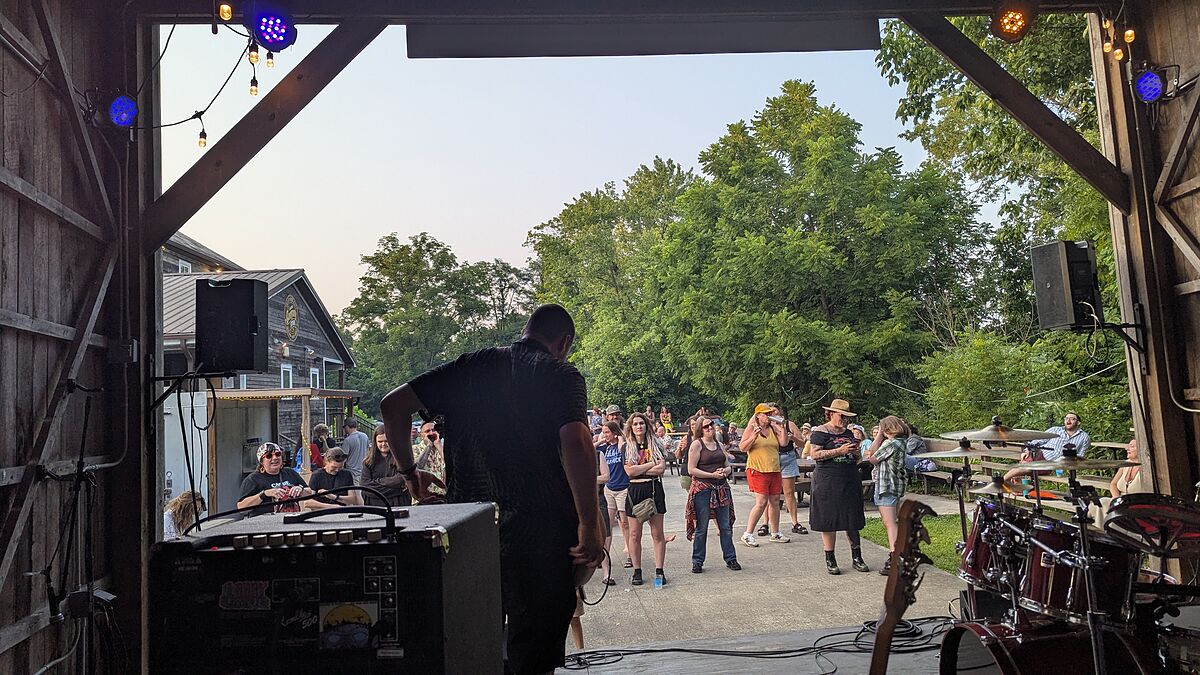 Hellnaw performing live at Eclipse Company Store on Sunday, July 19, 2026
