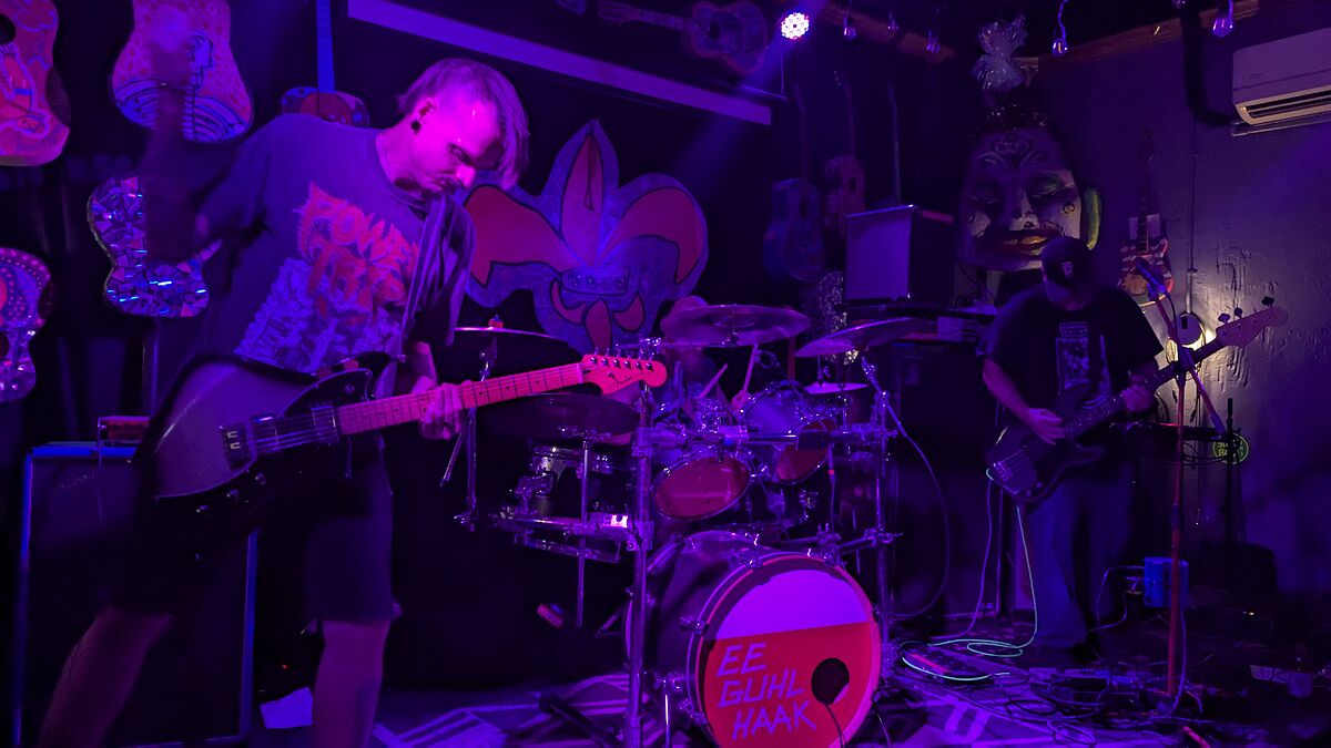 EEGUHLHAAK performing live at Sidebar on Friday, September 4, 2026
