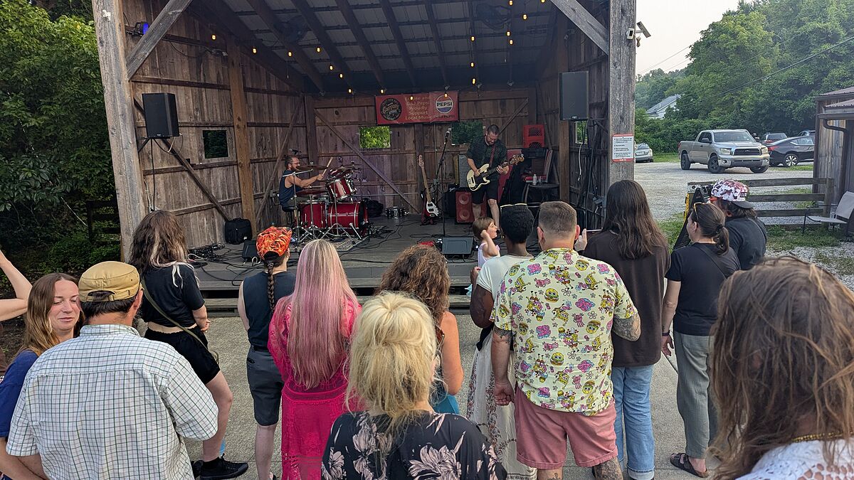 Hellnaw performing live at Eclipse Company Store on Sunday, July 19, 2026