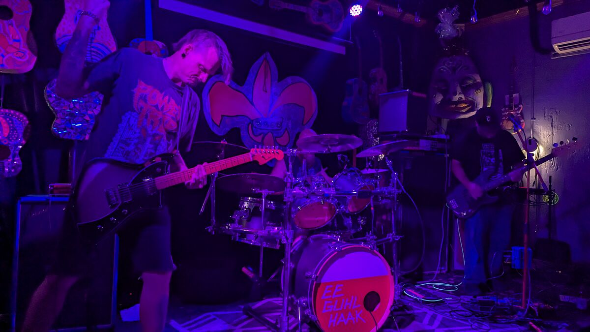 EEGUHLHAAK performing live at Sidebar on Friday, September 4, 2026
