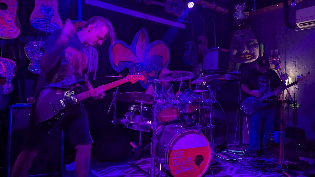 EEGUHLHAAK performing live at Sidebar on Friday, September 4, 2026