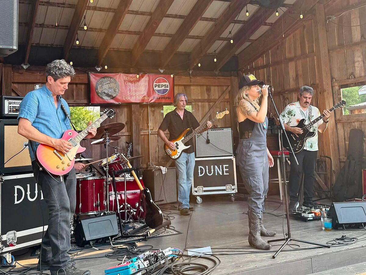 DUNE performing live at Eclipse Company Store on Sunday, July 19, 2026