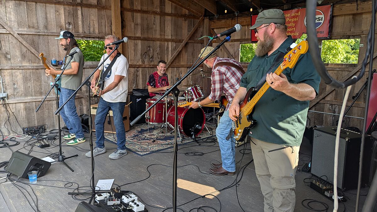 East of Hedon performing live at Eclipse Company Store on Sunday, July 19, 2026