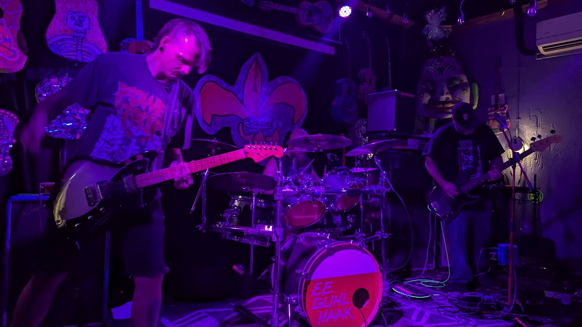 EEGUHLHAAK performing live at Sidebar on Friday, September 4, 2026